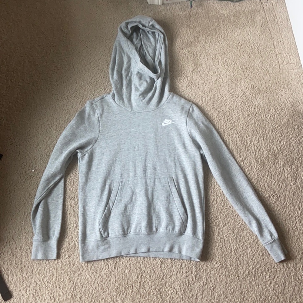 Nike turtle neck hoodie